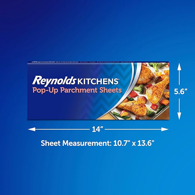 Reynolds Kitchens Pop-Up Parchment Paper Sheets, Fits Standard Baking Pans and - Image 2
