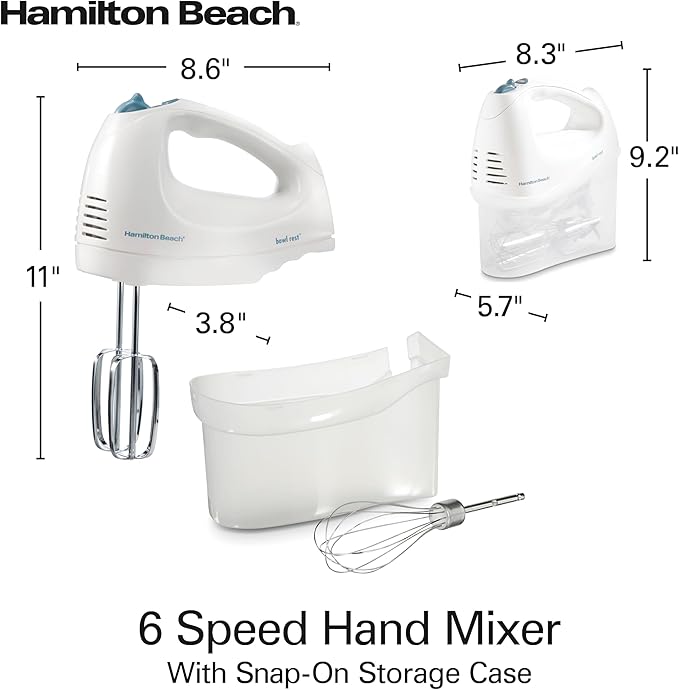 Hamilton Beach 6-Speed Electric Hand Mixer - Image 9