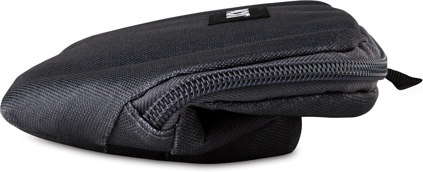 PackIt® Freezable Snack Bag, City Charcoal, Built with ECOFREEZE® Technology, Foldable, Reusable, Zip Closure, Designed For Keeping Snakcs Fresh On the Go, and Adults of all Ages
