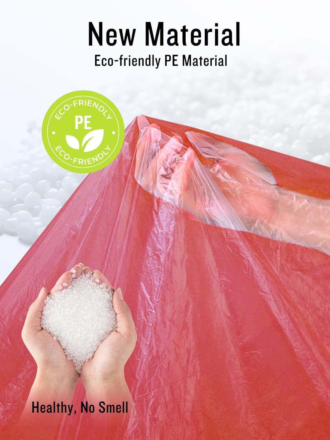 SaphiRose Disposable Rain Ponchos Emergency Clear Poncho