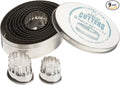Ateco Fluted Edge Oval Cutters in Graduated Sizes, Stainless Steel by Ateco