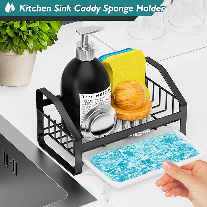 BSKSSK Sink Caddy, Sponge Holder - Image 3