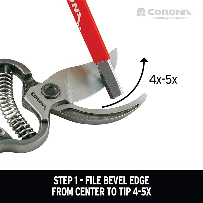 Corona Tools Handheld Garden Tool Sharpener– Blade Sharpener - Image 3