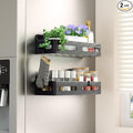 Sevenblue 2 Pack Strong Magnetic Spice Rack by Sevenblue