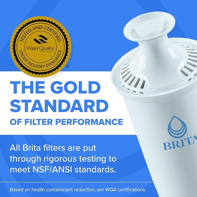 Brita Large 10 Cup Water Filter Pitcher, 1 BritaPlus Filter - Image 7
