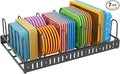 X-cosrack Metal Food Container Lid Organizer&Adjustable 6 Dividers Storage by X-cosrack