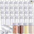 Mimorou 40 Pack Plastic Spice Jar by Mimorou