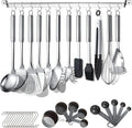 Berglander Kitchen Utensils Set 38 Pieces, Stainless Steel Cooking Utensils Set by Berglander