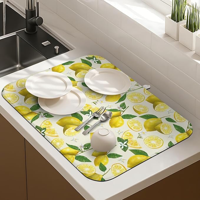 Dish Drying Mat Drainer Pads - Image 3