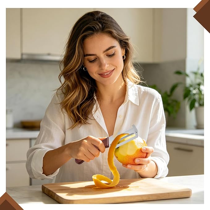2Pcs Vegetable Peeler for Kitchen – 2026 New 3 in 1 Multifunctional Stainless - Image 5