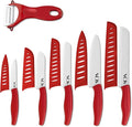 Vos Ceramic Knife with Peeler, Knives Set by Vos