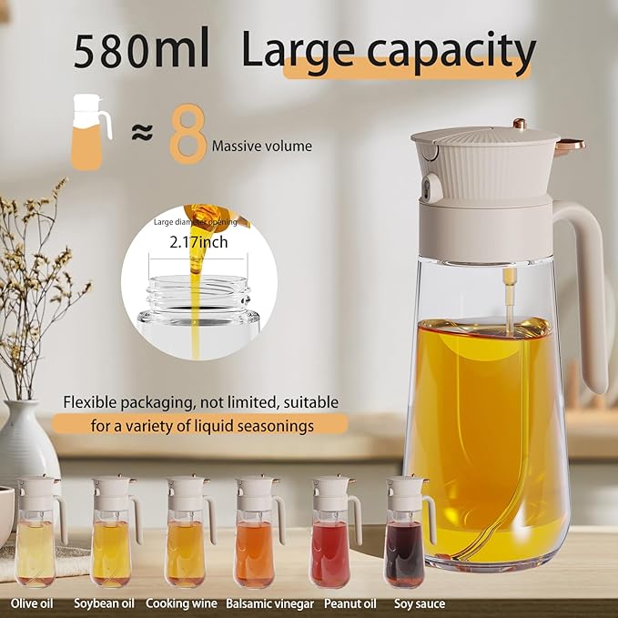 2026 New 19.6oz/580ml Olive Oil Sprayer - Image 2