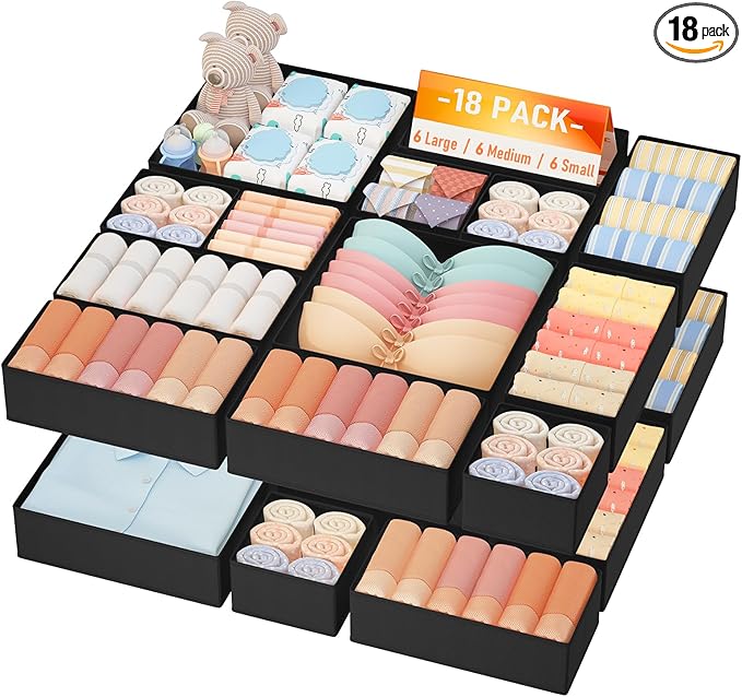 DIMJ Drawer Organizer Clothes Storage by DiMJ