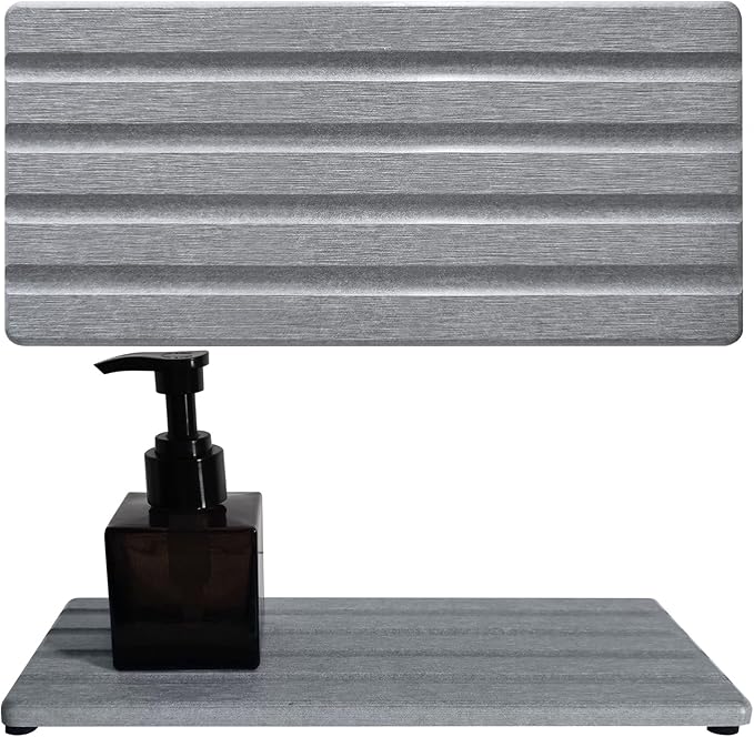 2 PCS Water Absorbing Stone Trays by Unknown