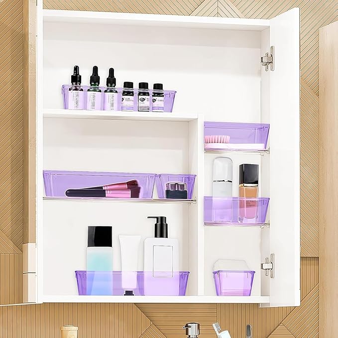 StorMiracle 10 PCS Drawer Organizer Set, 4 Varied Size Bathroom and kitchen - Image 6