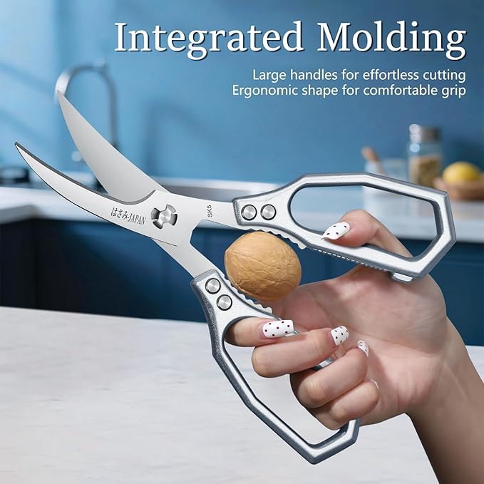 Huusk Silver Multi-Purpose Seafood Scissors - Image 4