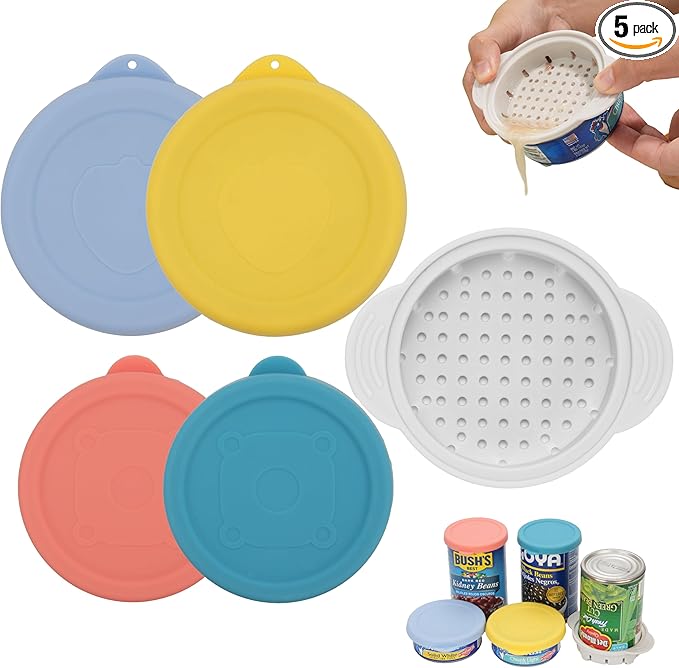4 Packs Silicone Lids Bundle by Purekra