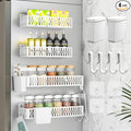 Sevenblue 4 Pack Large Magnetic Spice Rack by Sevenblue