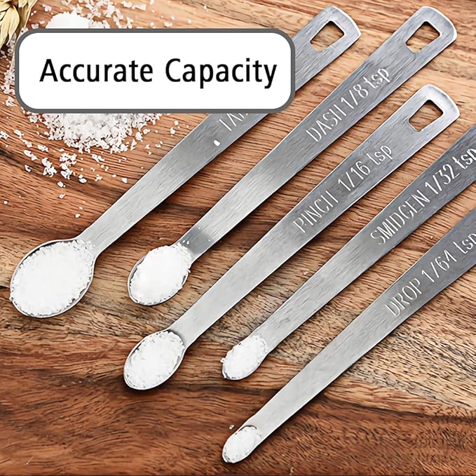 2PCS 1/10 Teaspoon Single Tiny Measuring Spoon, Small Individual Stainless - Image 5