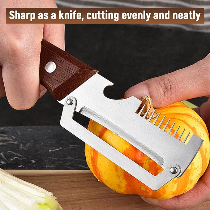 2Pcs Vegetable Peeler for Kitchen – 2026 New 3 in 1 Multifunctional Stainless - Image 3