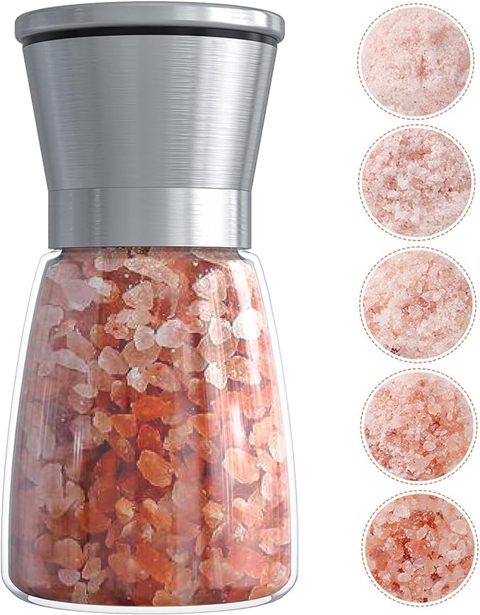 Ebaco Original Stainless Steel Salt or Pepper Grinder by Ebaco