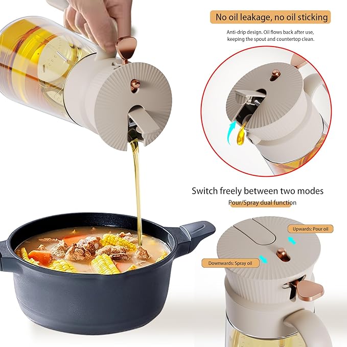 2026 New 19.6oz/580ml Olive Oil Sprayer - Image 5