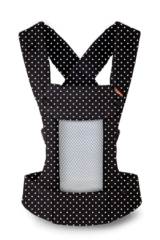 Beco 8 Baby Carrier from Newborn to Toddler (7-45lbs) - All in 1 Hybrid Front, Hip and Backpack Style Carrier with Breathable, Cooling Mesh - Iris