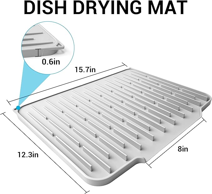Foldable Silicone Dish Drying Mat - Image 2