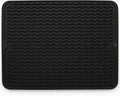 Silicone Drying Mat 16 × 12 – Black Non-Slip Sink Mat by Unknown