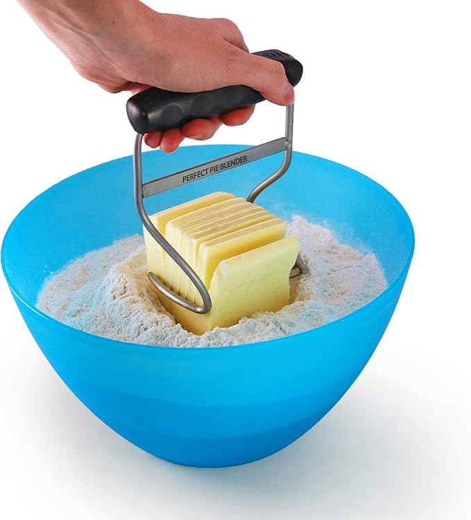 Perfect Pie Dough Blender & Pastry Cutter Tool – Heavy Duty Stainless Steel - Image 2