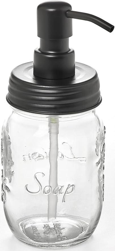 Mason Jar Soap and/or Lotion Dispenser by Industrial+Rewind