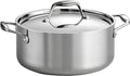 Tramontina Signature Tri-Ply Clad Stainless Steel 5-Quart Dutch Oven Pot by Tramontina
