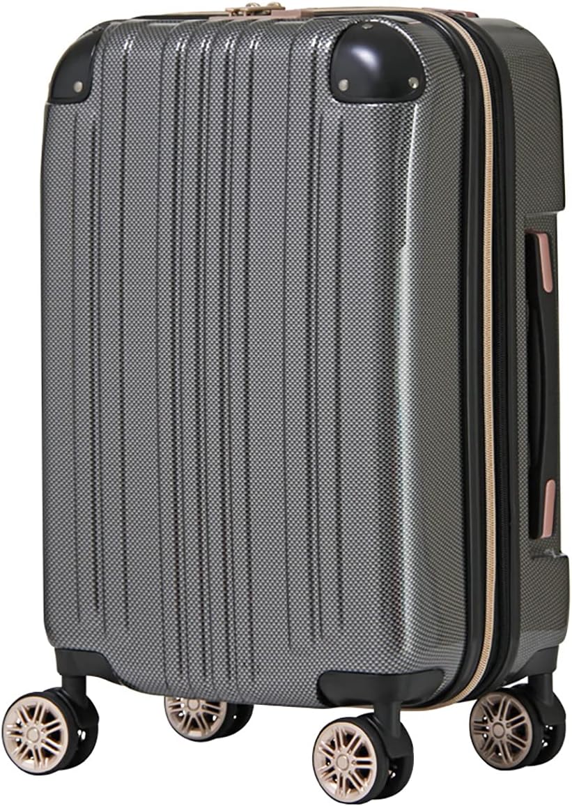 LEGEND WALKER Hardside Expandable Zipper Luggage, 24-inch, Carbon, 5122-55-CB