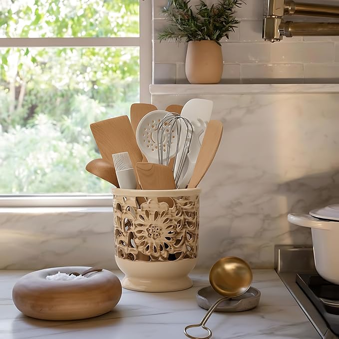 Farmhouse Kitchen Utensil Holder - Image 8