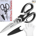 Kitchen Scissors Utility Chopping Scissor Professional Shears by EBIEFLY