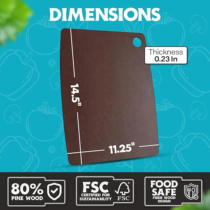 Dishwasher Safe Cutting Board for Kitchen - Image 2