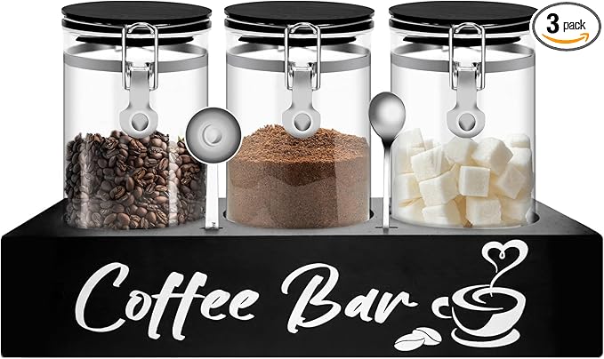 MACIFECI Glass Coffee Containers by MACIFECI