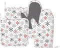 Christmas Winter Snowflake Oven Mitts and Pot Holders Set by Unknown