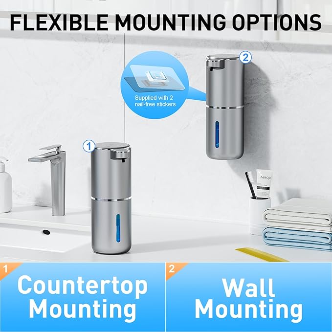 Fantictas Automatic Soap Dispenser Touchless Automatic Liquid Soap Dispenser 4 - Image 4