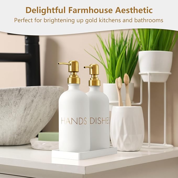 Glass Dish and Hand Soap Dispenser Set - Image 5