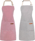 2 Pack Cooking Aprons Adjustable Bib Apron by Unknown