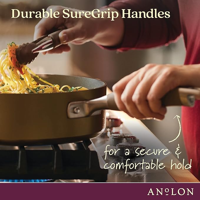Anolon Advanced Home Hard Anodized Nonstick Sauce Pan/Saucepan - Image 7