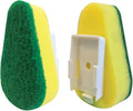 LOLA Soap Dispenser Dish Wand Sponge Head Refills, 2 Pack, Super Absorbent by LolaProducts