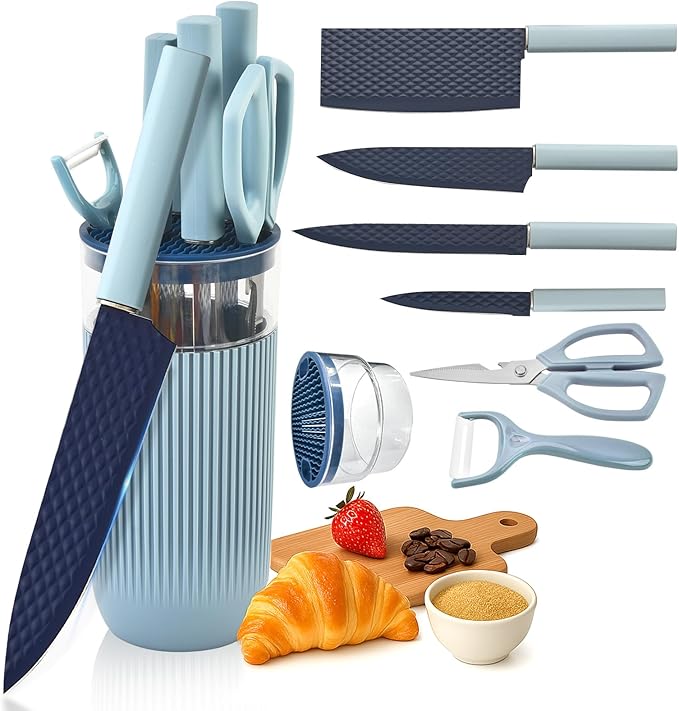 Knife Set, 7-Piece Kitchen Knife Set by Unknown