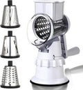 Rotary Cheese Grater Hand Crank, Vegetable Slicer by Unknown