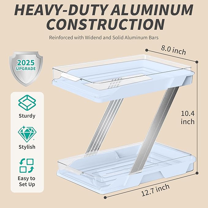3 Pack Bathroom Organizers and Storage - Image 2