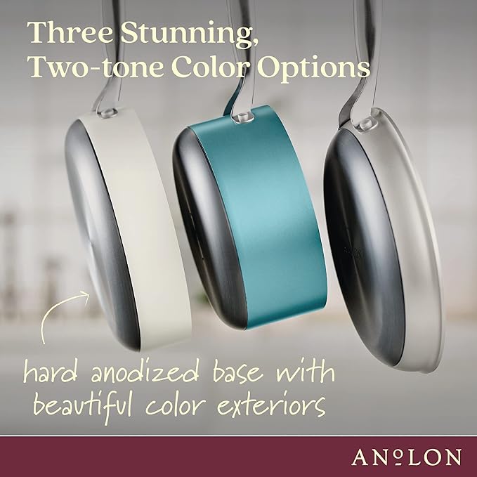 Anolon Achieve Hard Anodized Nonstick Sauté Pan - Image 7