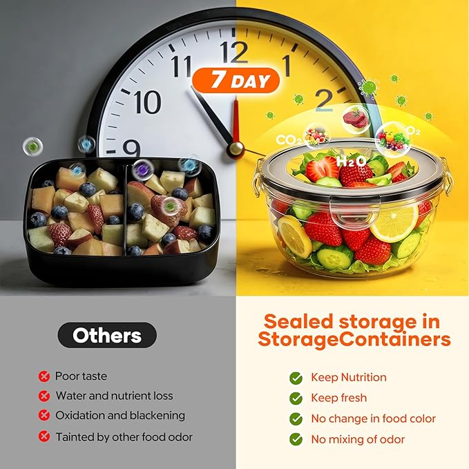 50 PCS Food Storage Containers - Image 3