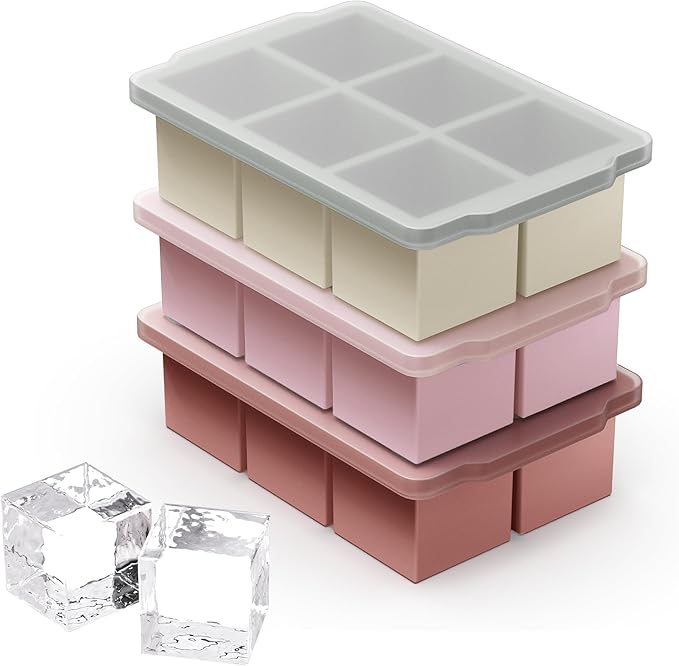 VLM 3 Packs Large Ice Cube Molds by VLM