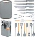 19 PCS Kitchen Cooking Utensils Set, 11 Pieces Silicone Cooking Utensils Set 6 by CADABY